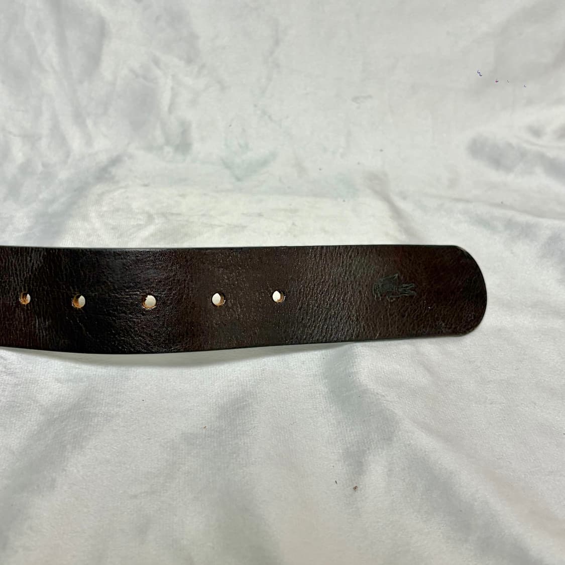 라코스테 롤러 버클 리얼 레더 벨트 상품이미지5