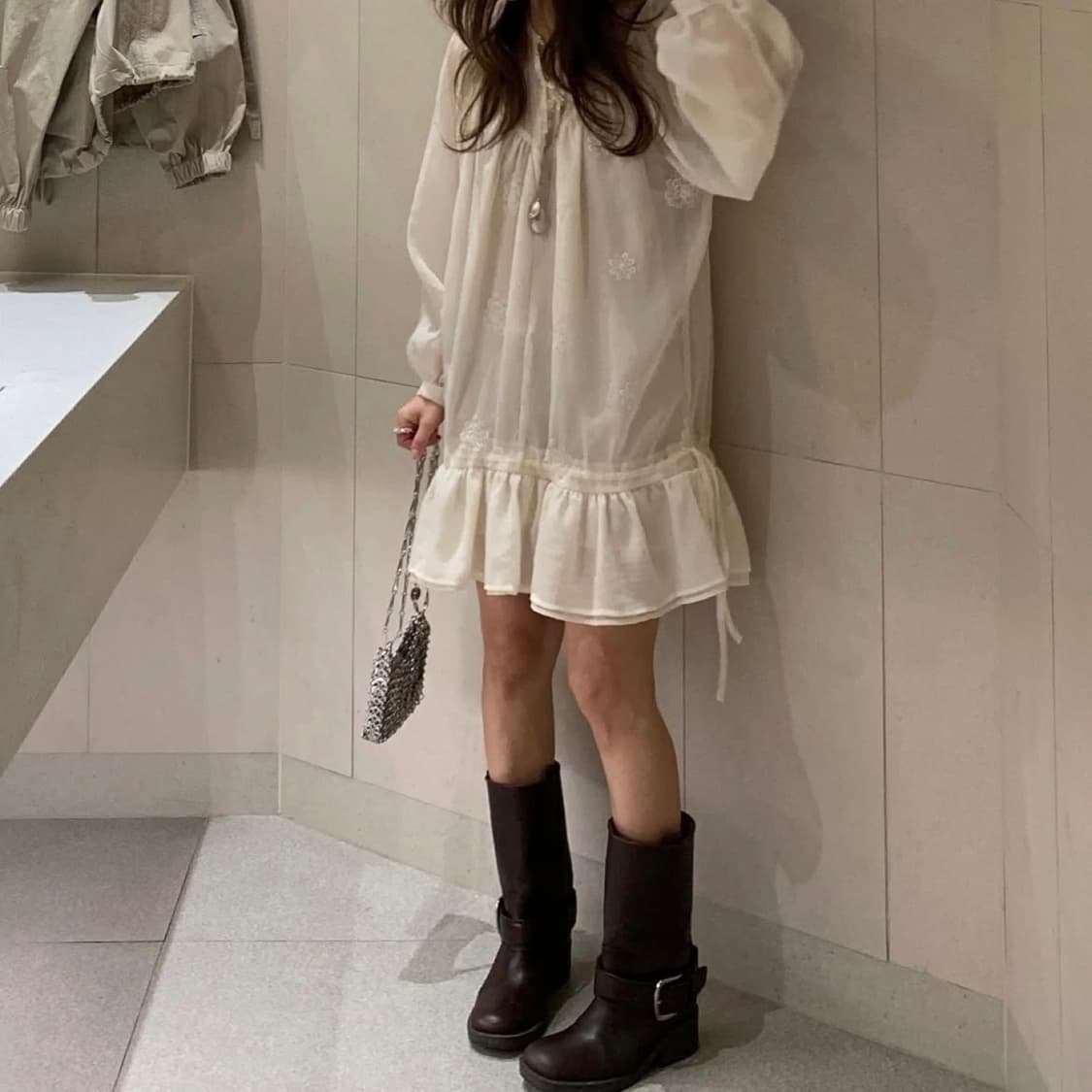 셔링 원피스 상품이미지2