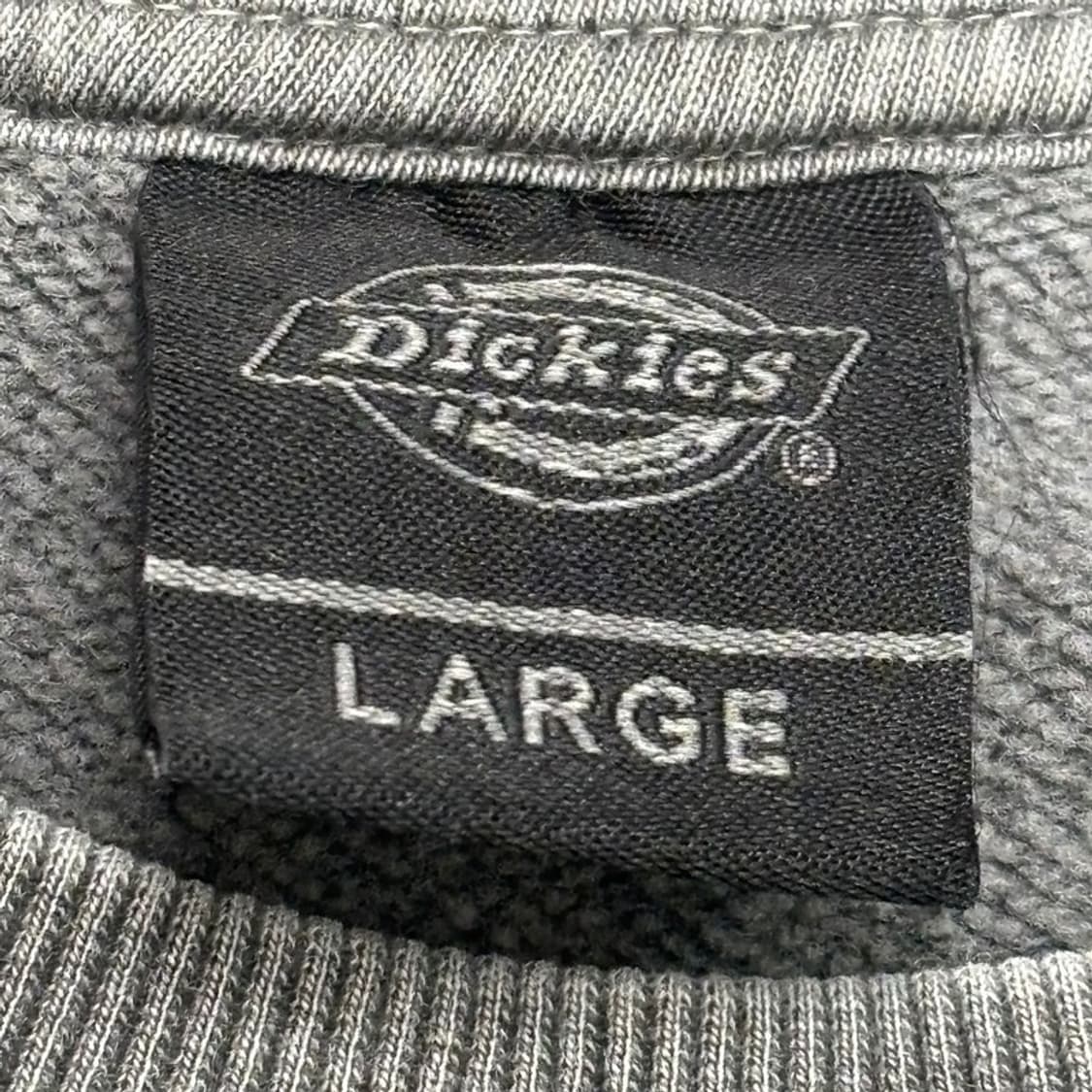 디키즈 그래픽 피그먼트 맨투맨 차콜 L 상품이미지4