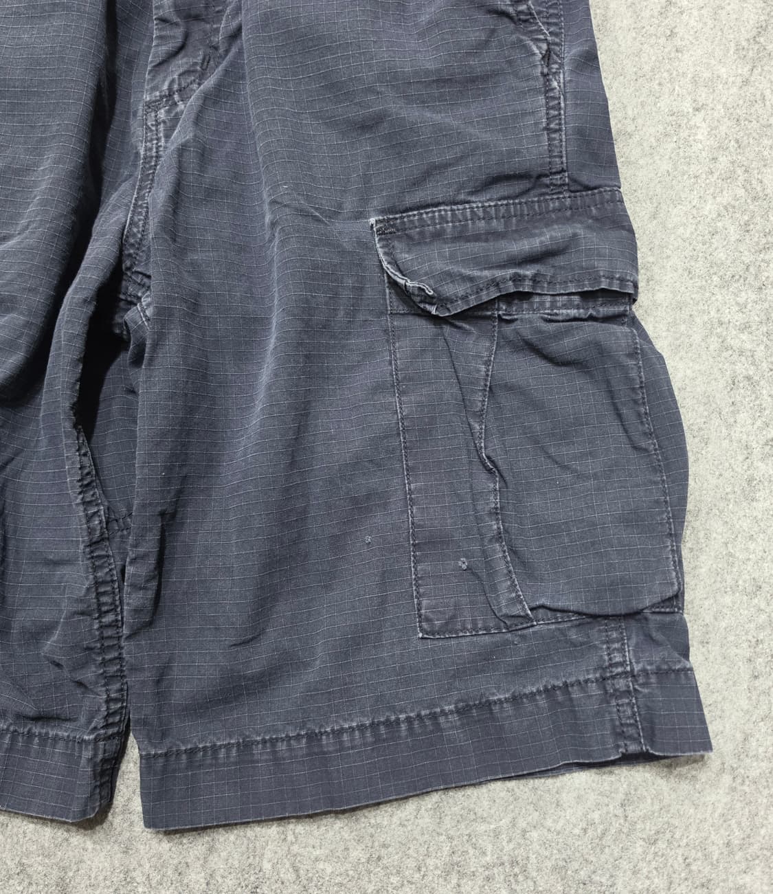 칼하트 WIP 립스탑 레귤러 카고 쇼츠 하프팬츠 반바지 네이비 32 상품이미지6