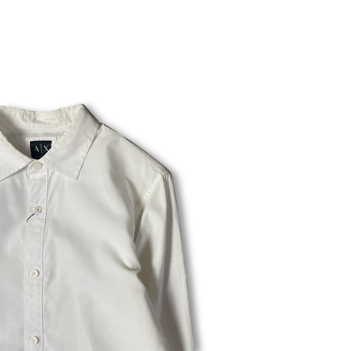 아르마니 익스체인지 화이트 긴팔 셔츠 상품이미지2