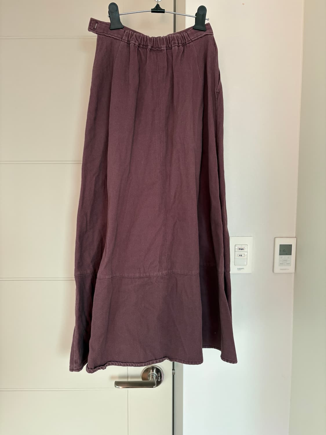 니코앤드 롱 데님 스커트 (퍼플) 상품이미지2