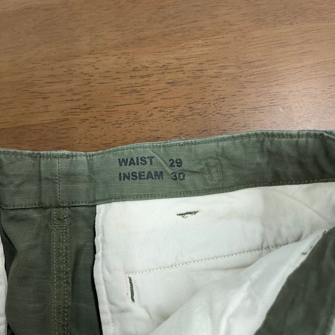 폴로랄프로렌 M-65 밀리터리 팬츠 29/30 상품이미지7