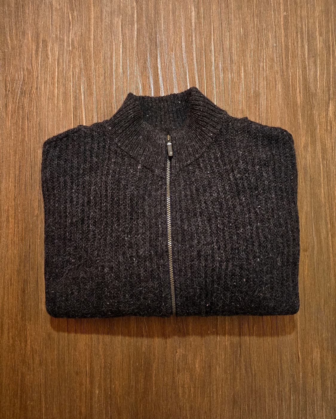 엘엘빈 울 알파카 집업 스웨터 USA (llbean) 상품이미지1