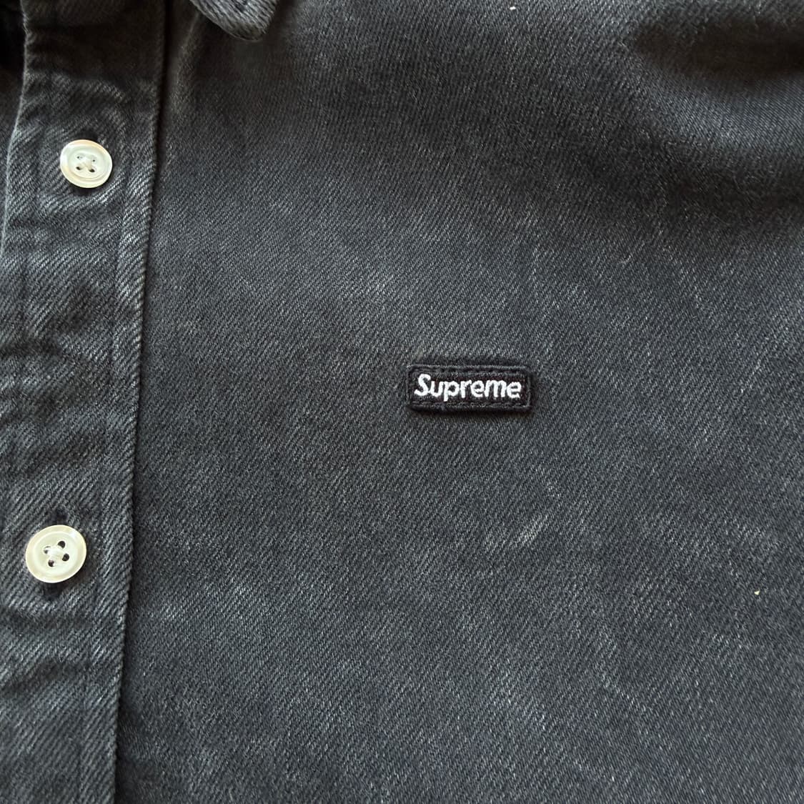 슈프림 스몰 박스 데님 셔츠 상품이미지4