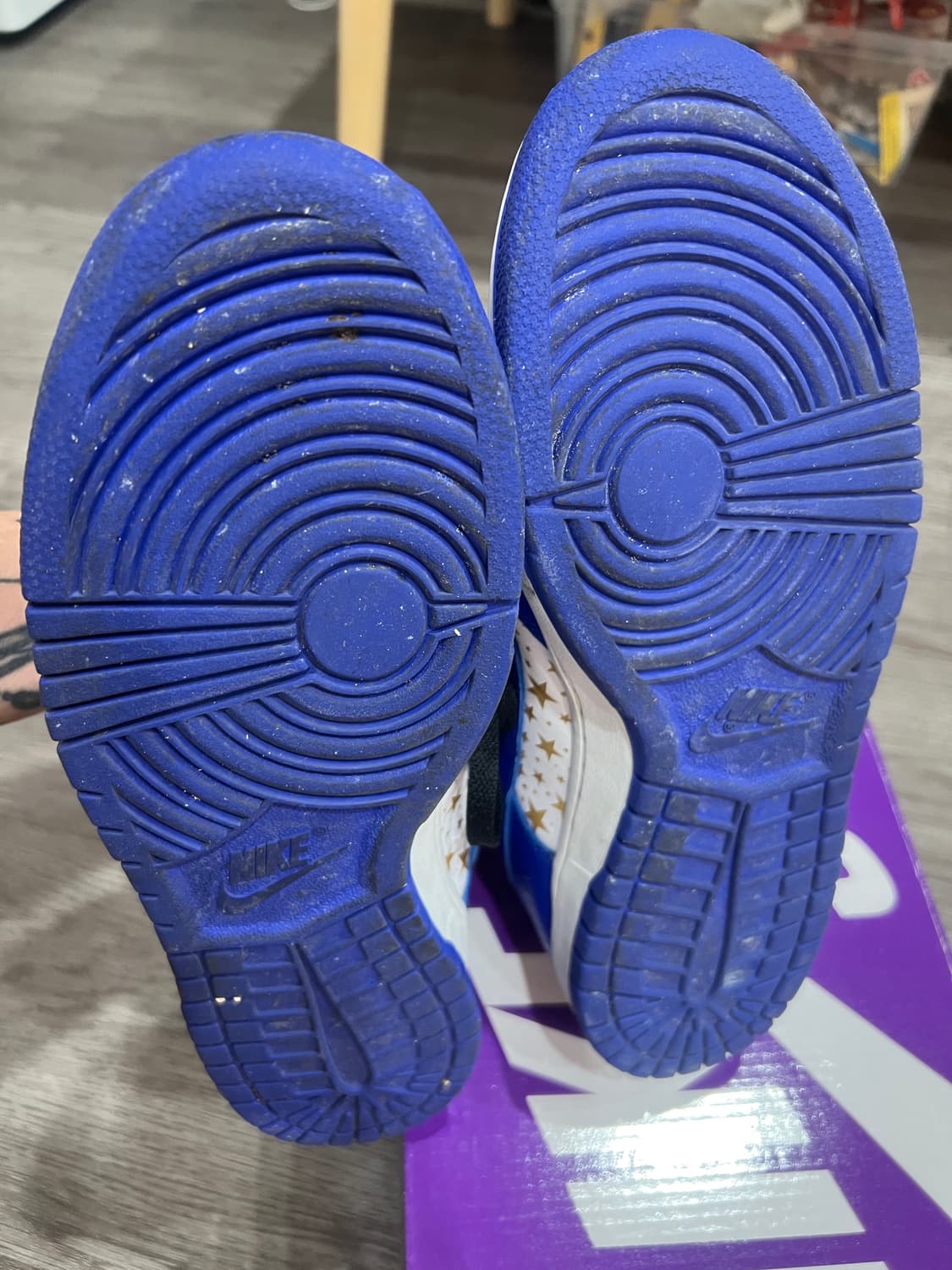 (270) 슈프림 x 나이키 덩크 로우 블루 상품이미지8