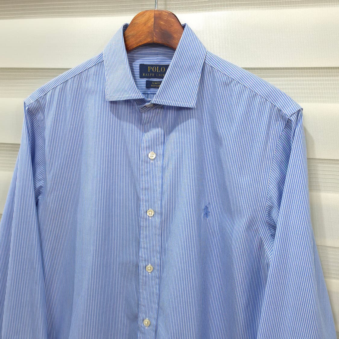 폴로랄프로렌 블루 스트라이프 셔츠- 15 /32 /33사이즈 상품이미지2