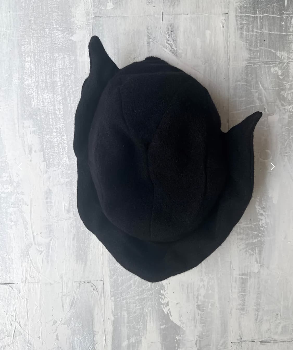 moseori WIRE FORM HAT (BK) M 상품이미지3