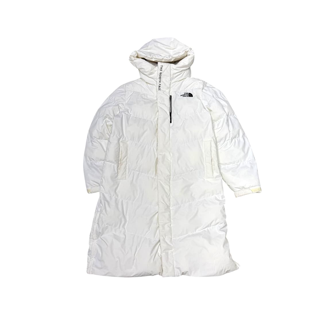 [L] 노스페이스 화이트 롱패딩 상품이미지3