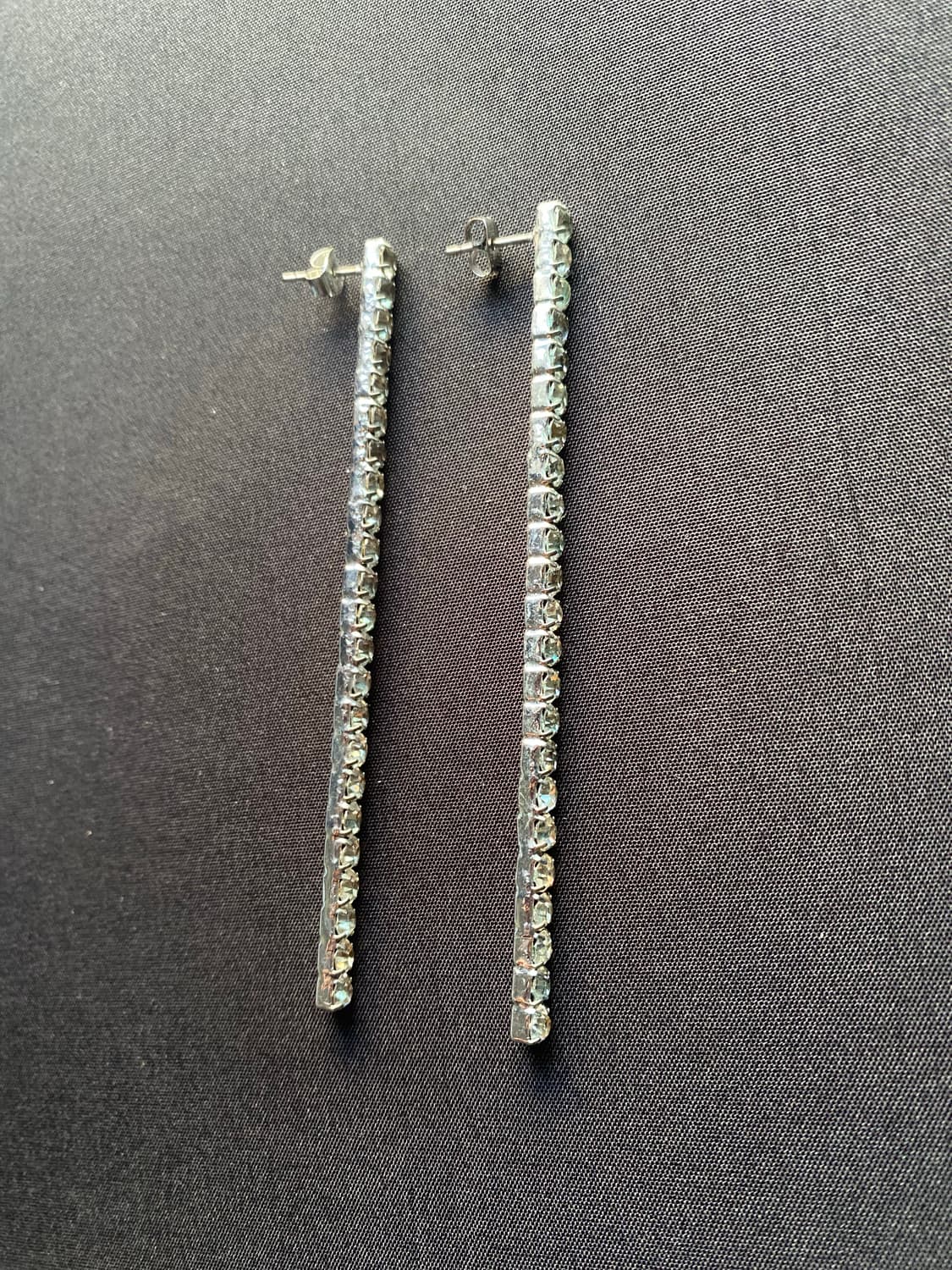 큐빅 롱 드롭 귀걸이 상품이미지1