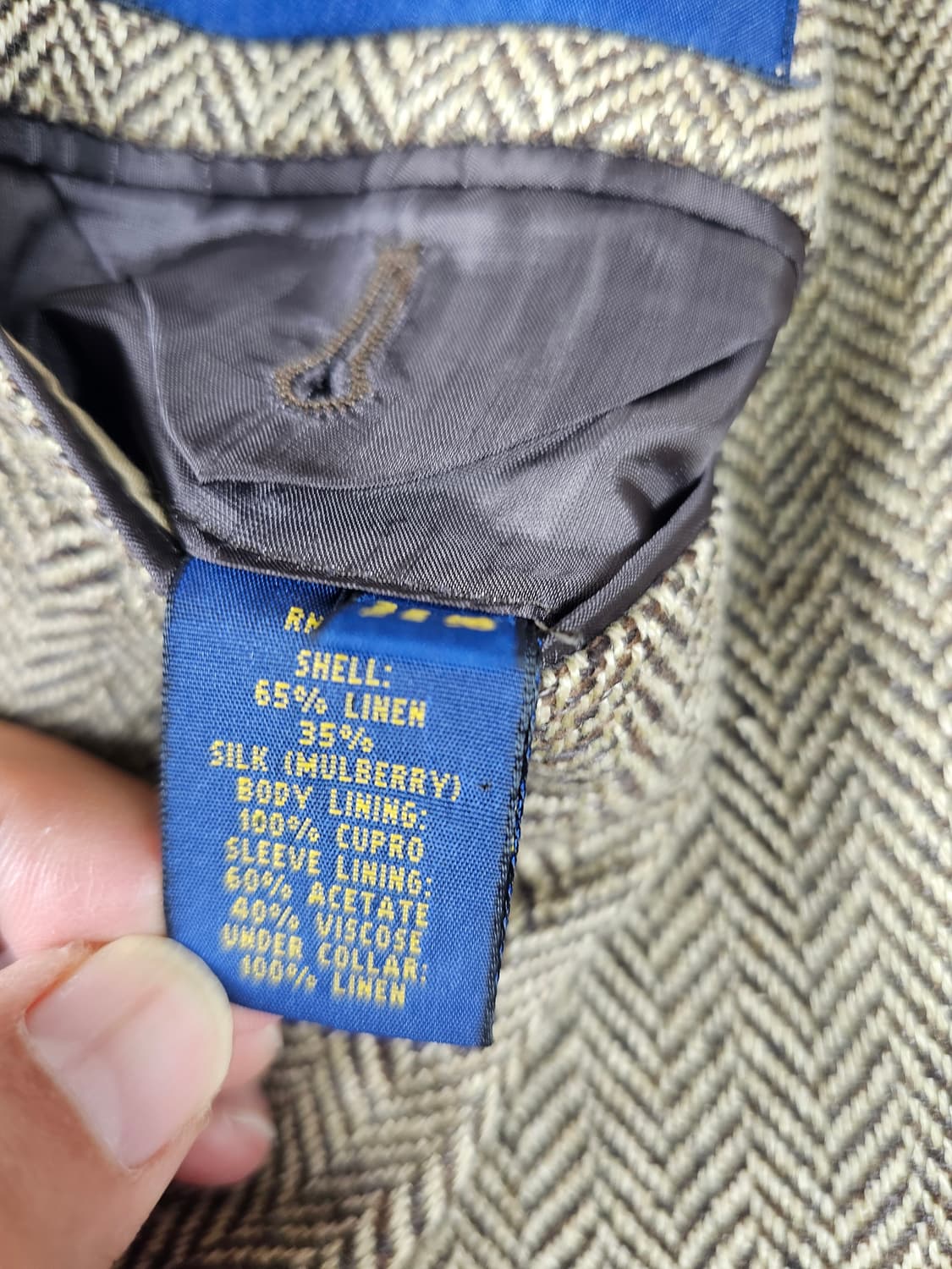 폴로헤링본블레이져 상품이미지4