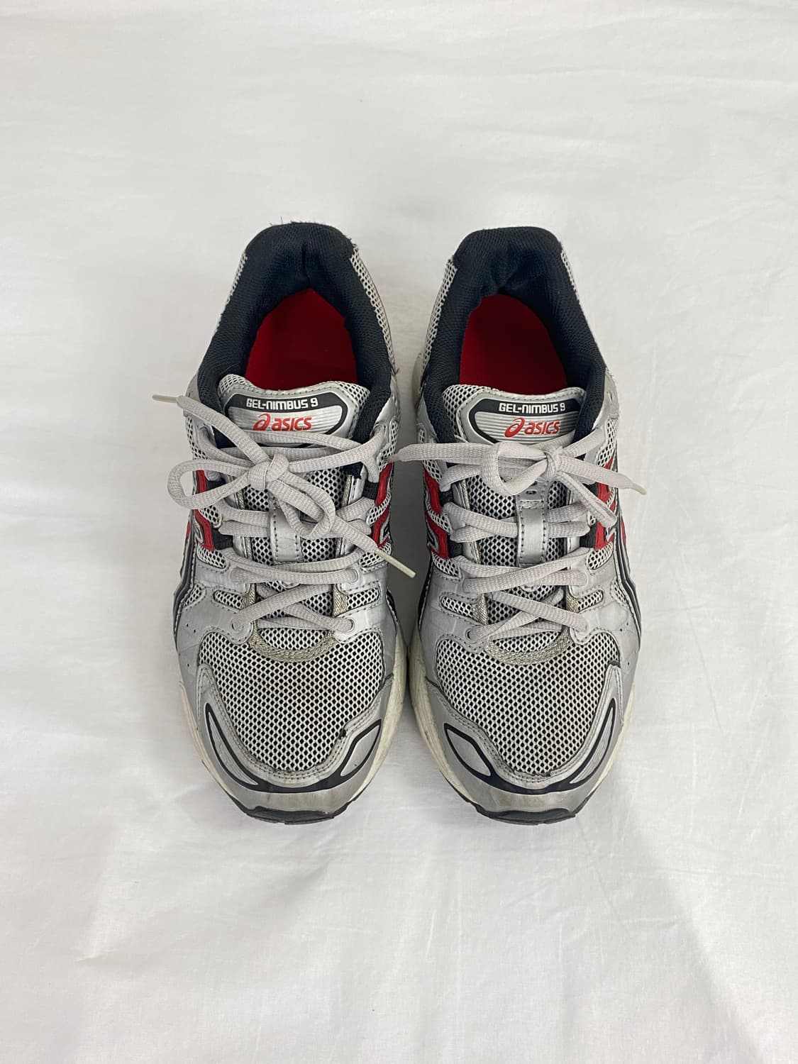 아식스 asics 젤 님버스9 실버레드 250 상품이미지4