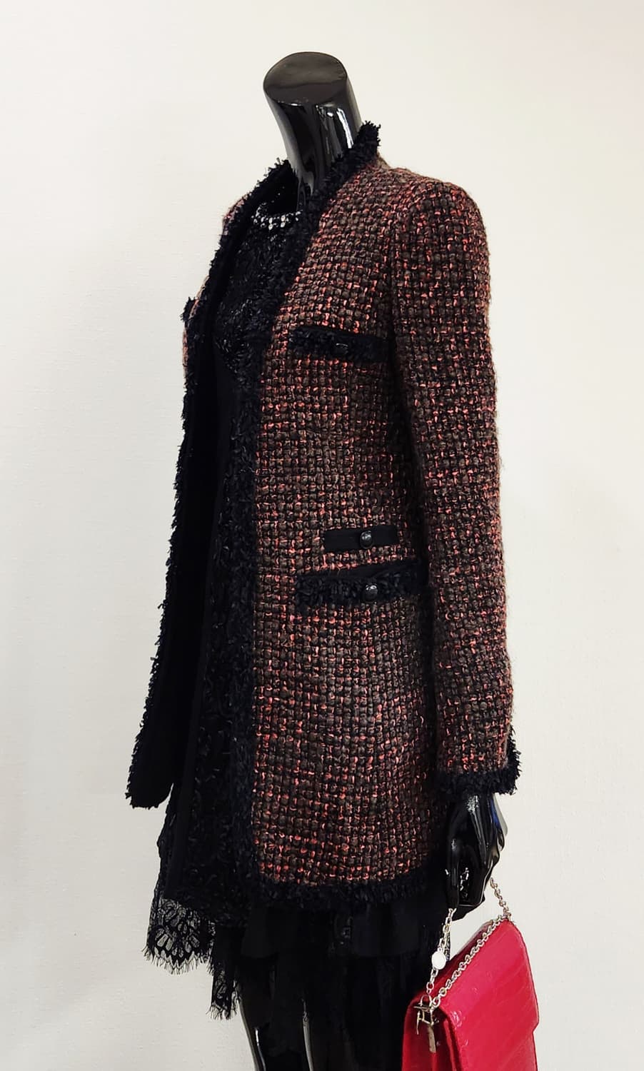 베네통 트위드 자켓 상품이미지3