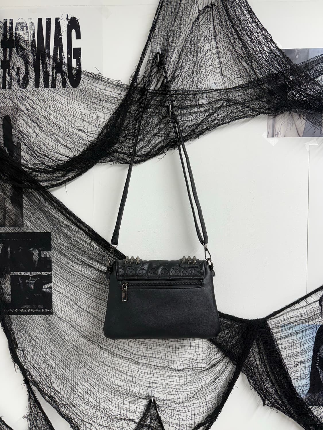 Punk mood skull mini bag 상품이미지4