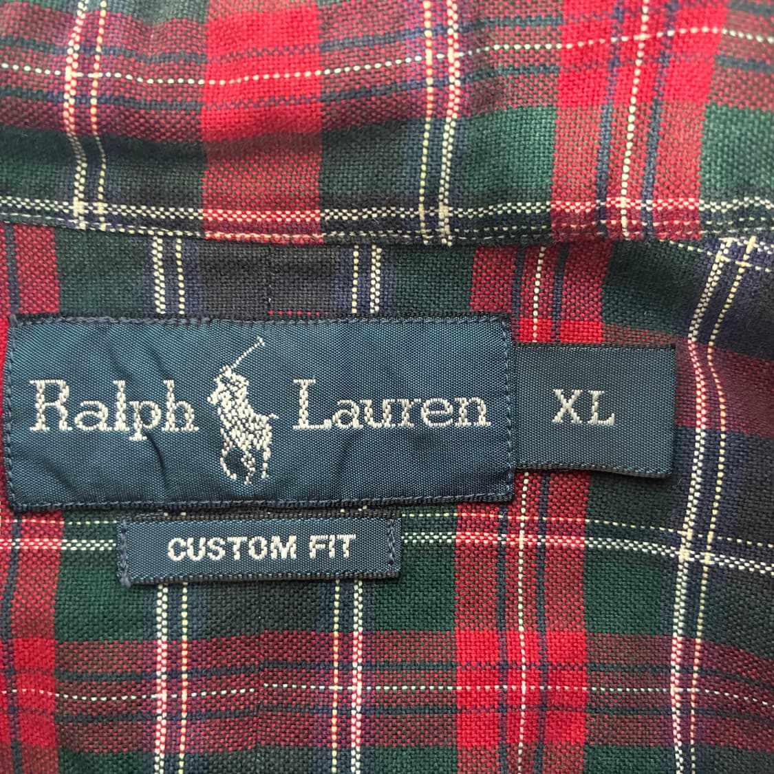 Polo  폴로 랄프로렌 자수 코튼 타탄체크 셔츠  상품이미지4