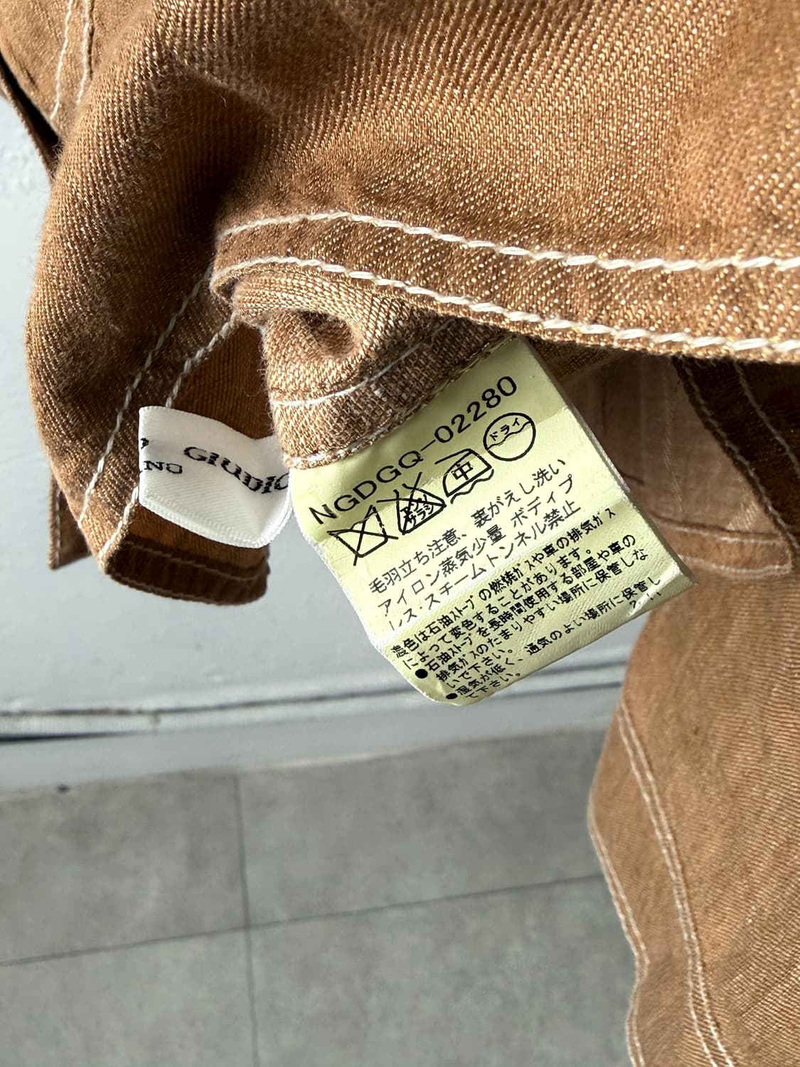 Gianni Lo Giudice 스티치 자켓 상품이미지3