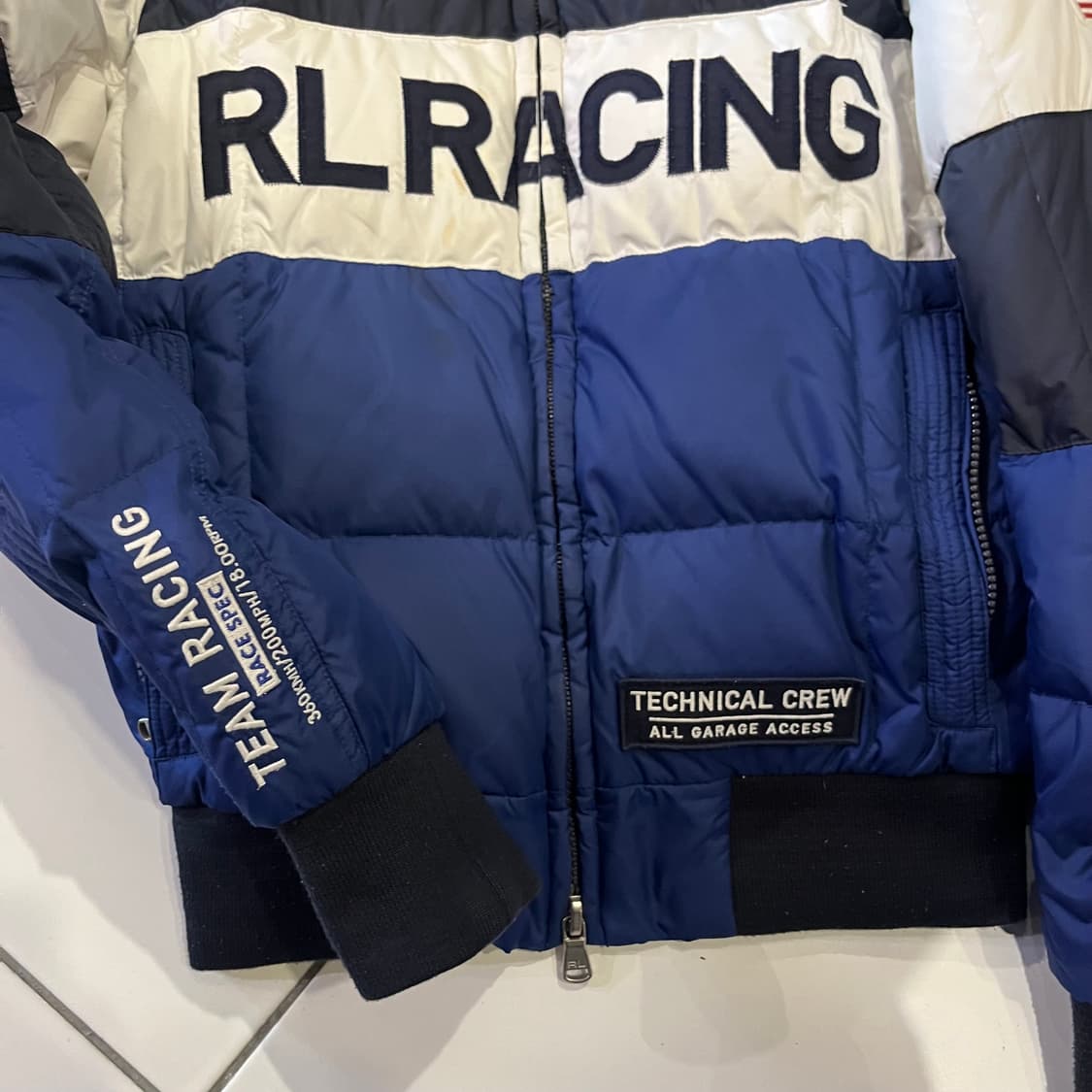 폴로 랄프로렌 빅포니 레이싱 패딩 자켓 점퍼 상품이미지6