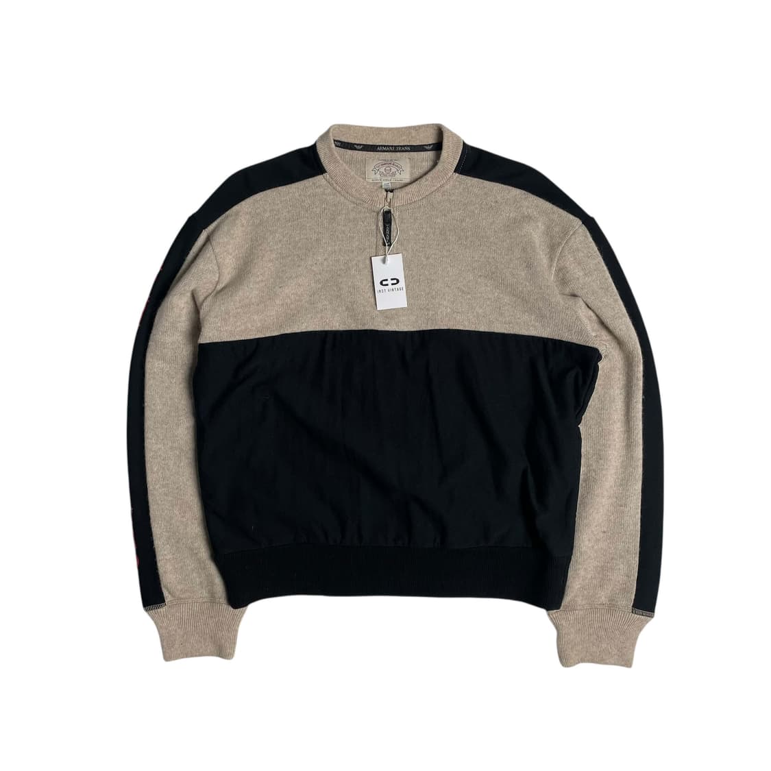 90's armani jeans 울나일론 레이어드 아노락 (italy)  상품이미지2