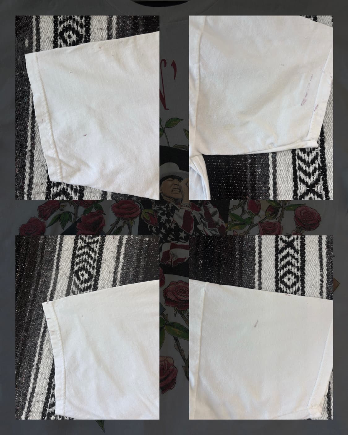 90s guns n roses 월드투어 반팔 티셔츠(1993) 상품이미지10