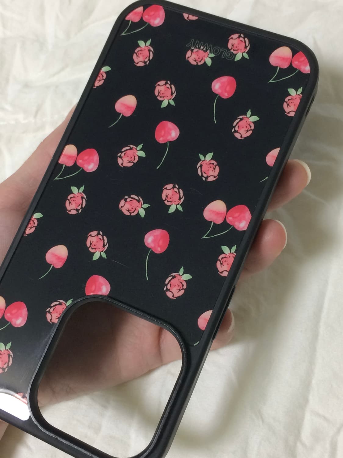 글로니 BLACK CHERRY BUMPER CASE 아이폰 15프로 상품이미지4