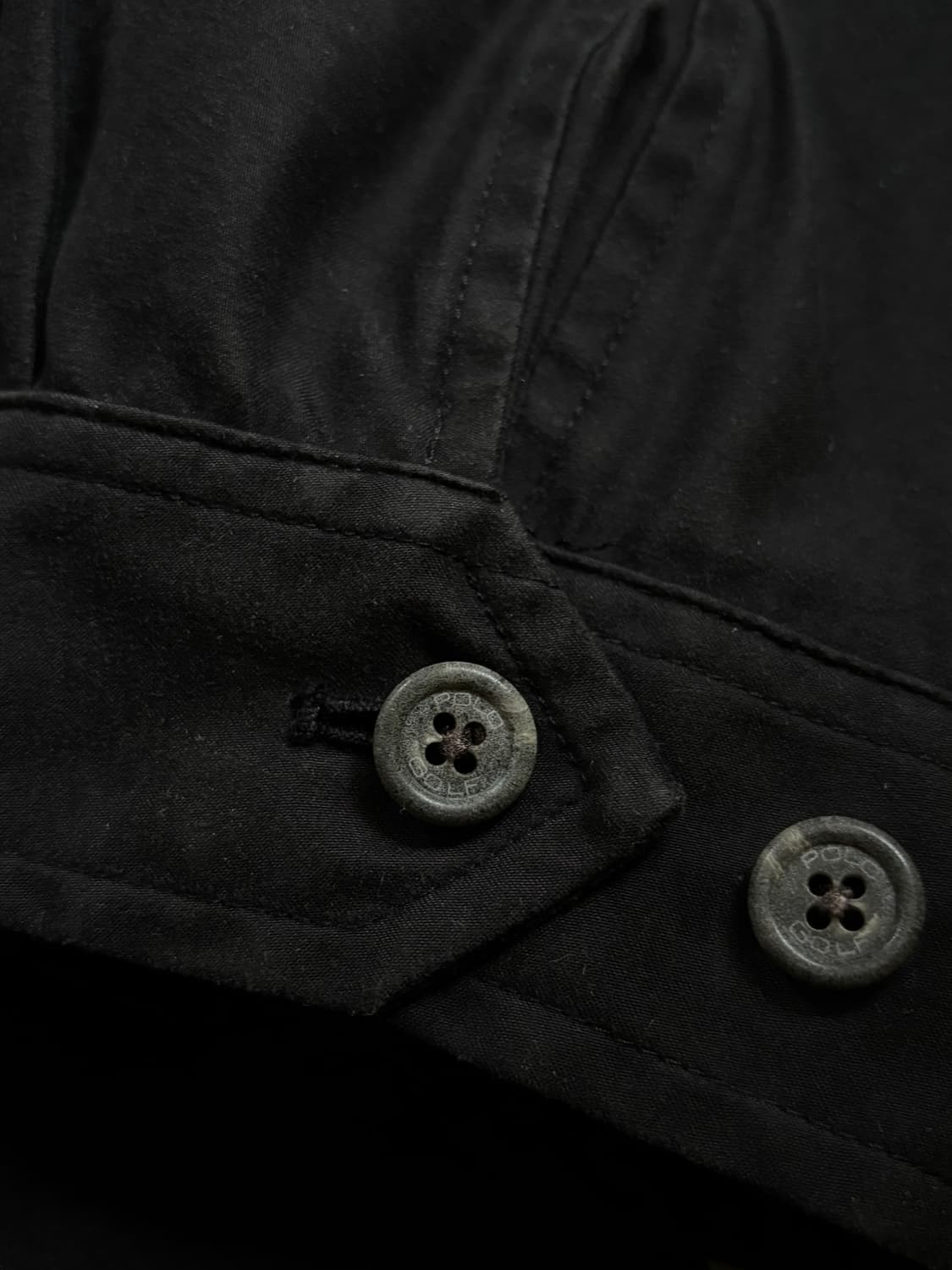 Polo 폴로 랄프로렌 블랙컬러 폴리쉘 헤링턴 자켓  상품이미지6