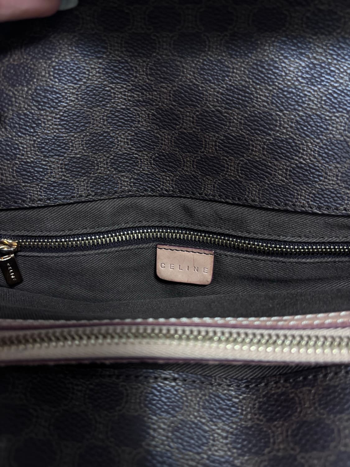 셀린느 빈티지 트리오페 마카담 토트백 숄더백 상품이미지8