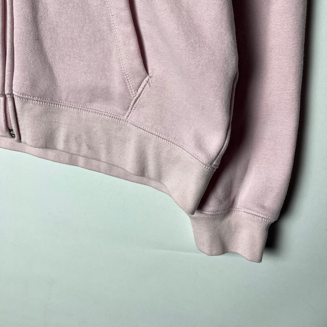 [Gap] 갭 실버자수 연핑크 후드집업 상품이미지3