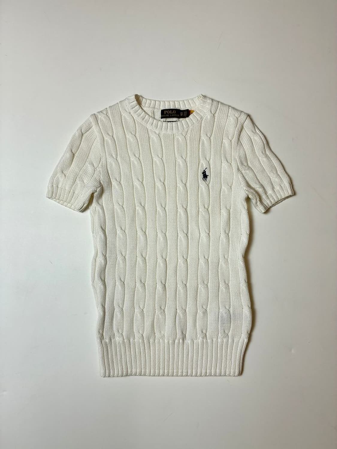 폴로 랄프로렌 큐알 신형 우먼스 반팔 니트 PN8624 상품이미지1