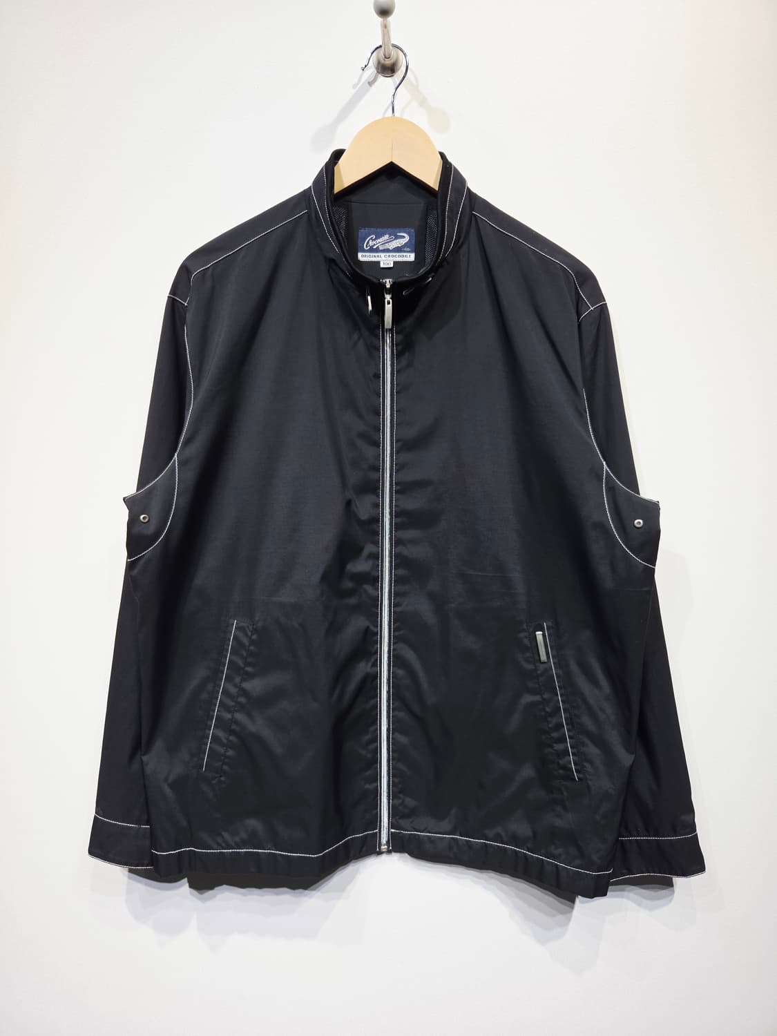 크로커다일 인터내셔널 스티치 포인트 바람막이 자켓 상품이미지2