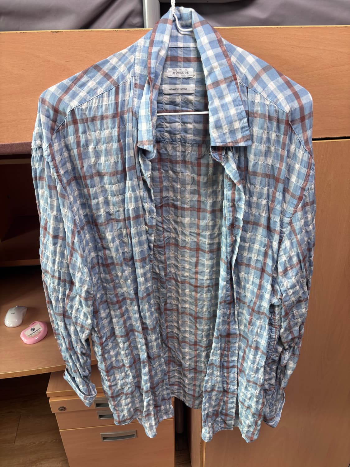 우드비 체크셔츠 상품이미지2