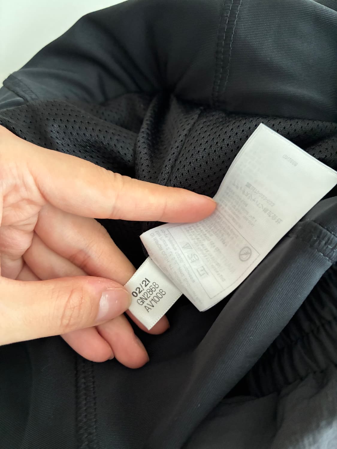 M) 아디다스 폴딩 조거 트랙팬츠 블랙 상품이미지7