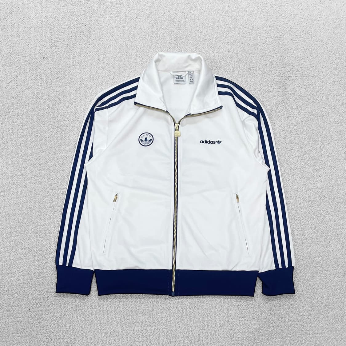 아디다스 파이어버드 배지 트랙탑 져지 클라우드 화이트 상품이미지2