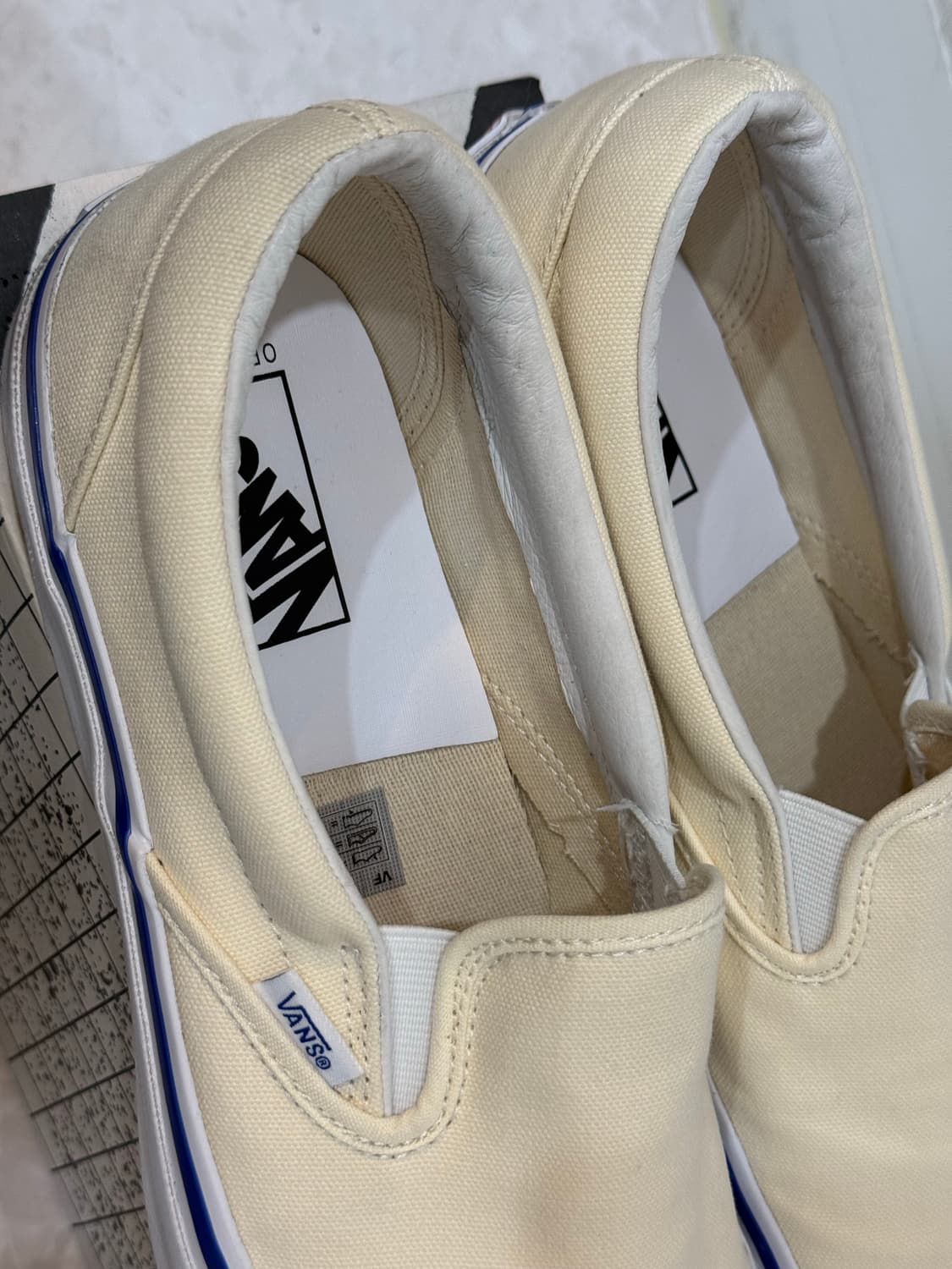 [285] 반스 볼트 OG 클래식 슬립온 화이트 상품이미지8