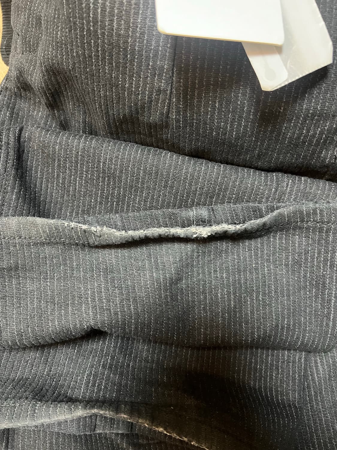 999 휴머니티 플리츠 데님 xs 블랙 상품이미지3