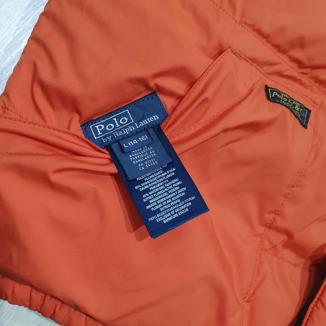 폴로 랄프로렌 양면 다운조끼 여성 L (95) 상품이미지6