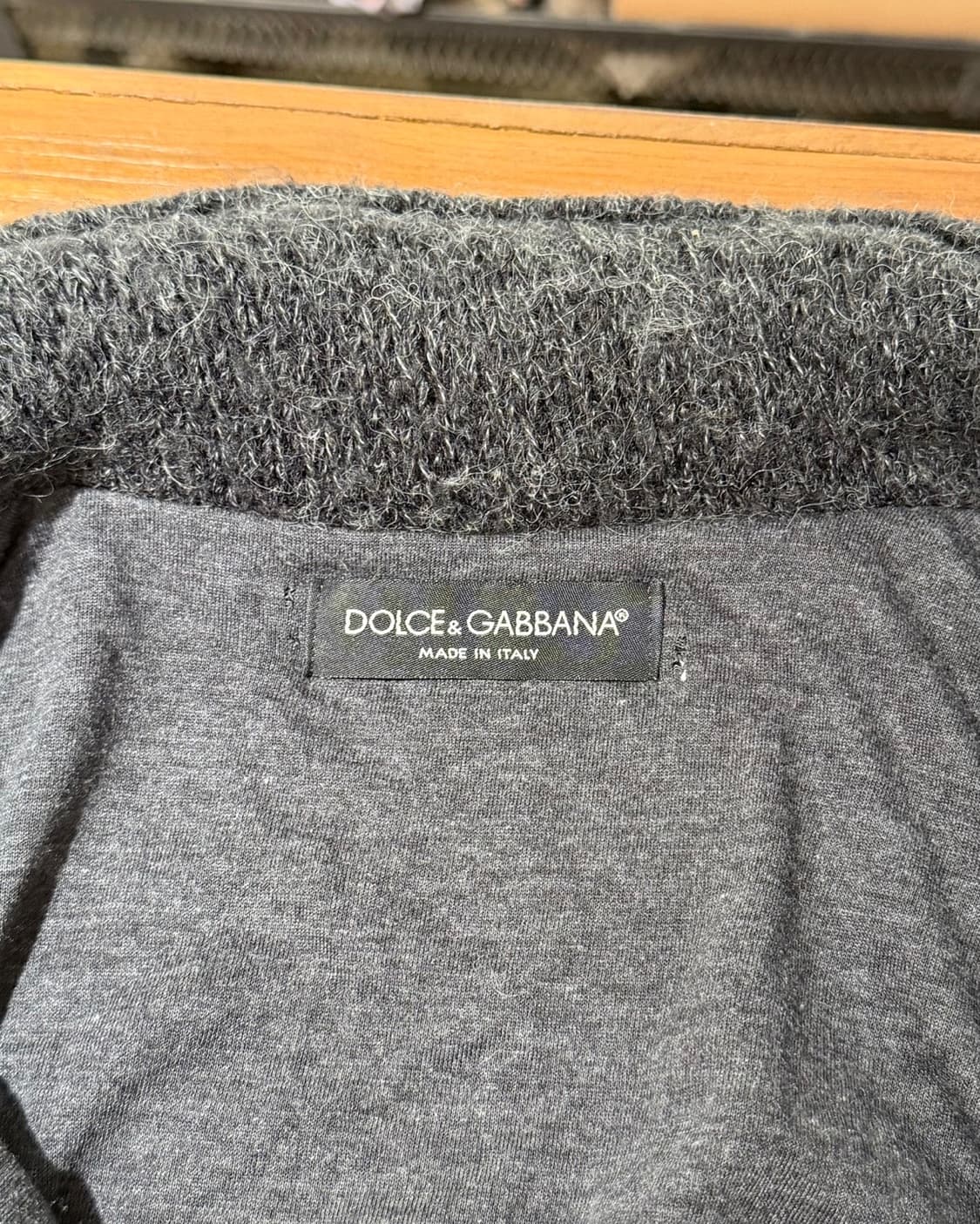 돌체앤가바나 차콜 울 블랜드 집업 자켓 상품이미지7