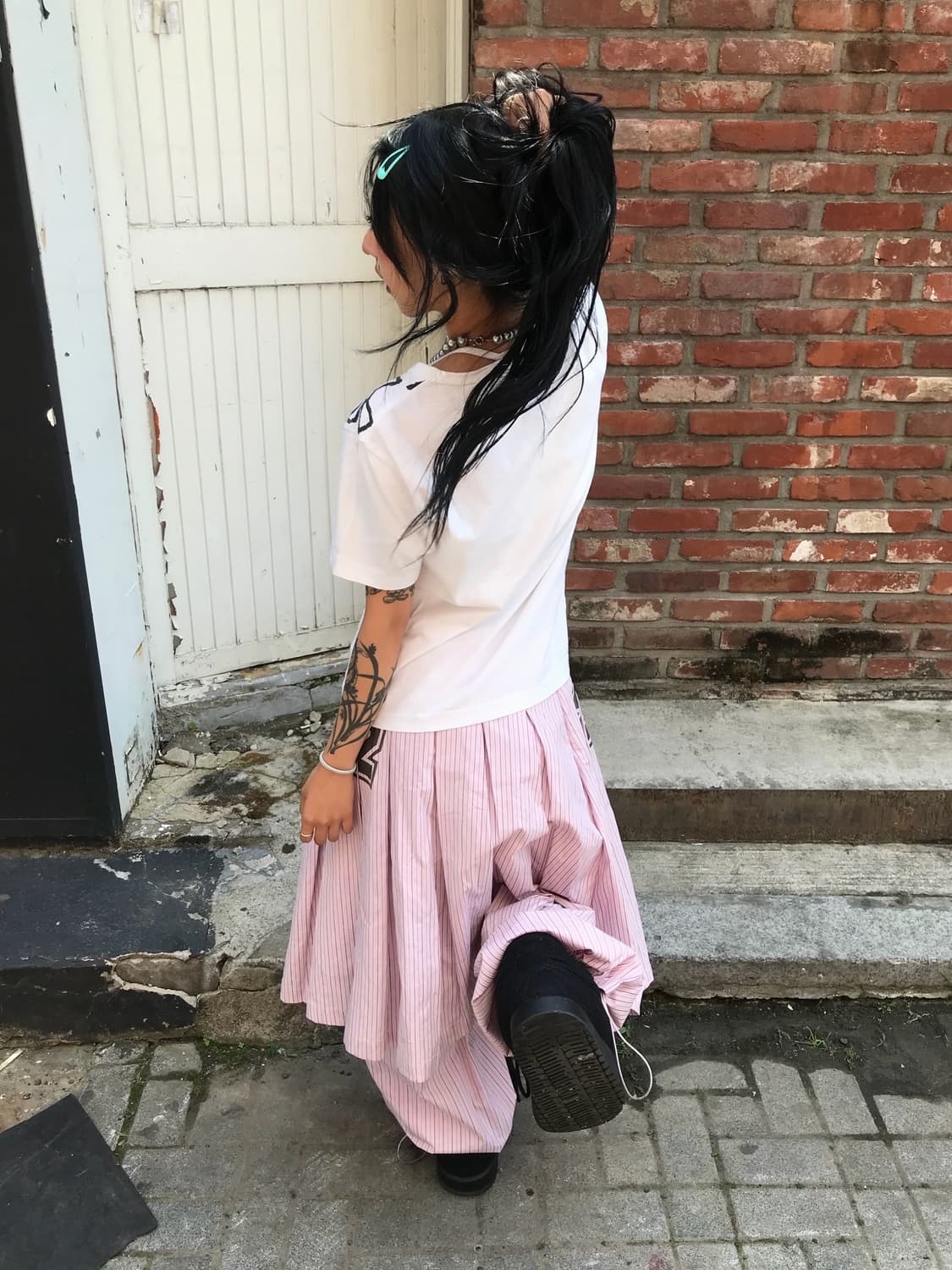  ♥ 꼼데가르송 리본!!! 반팔 티셔츠 ♥  상품이미지3