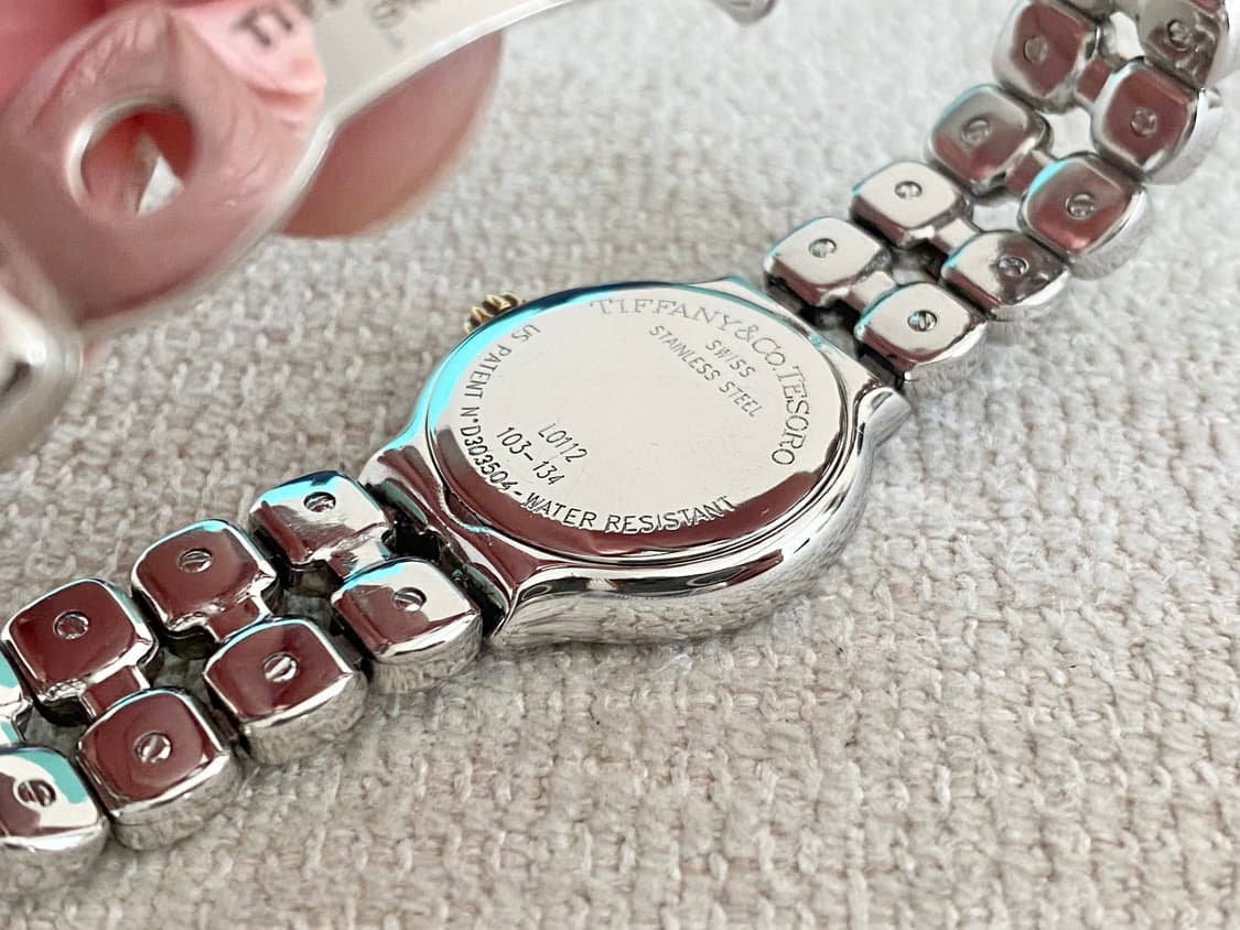 티파니 티솔로 24mm 여성용 스몰 18k 콤비 쿼츠 상품이미지9