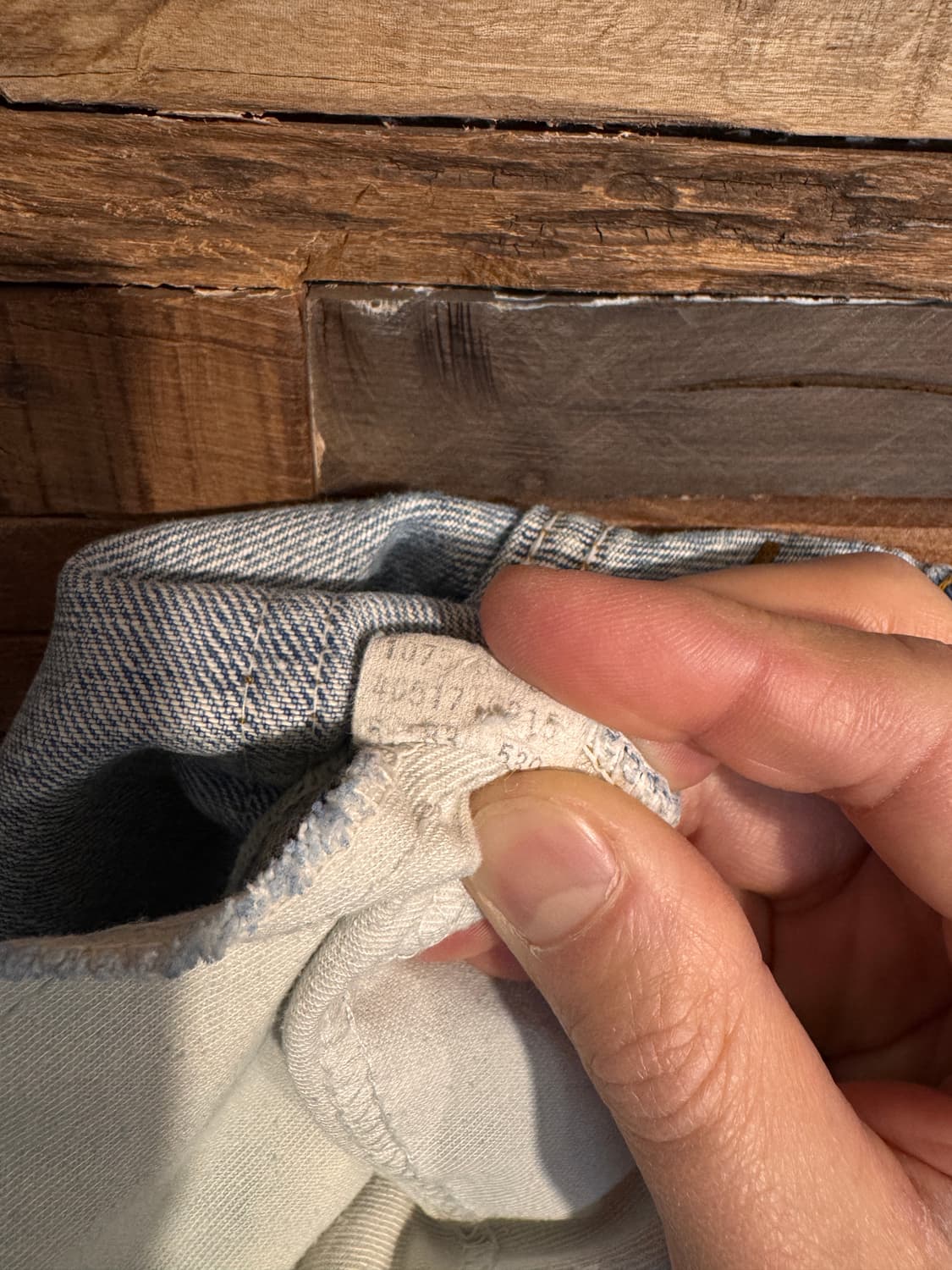 80s levis orange tab 517 denim pants 상품이미지9