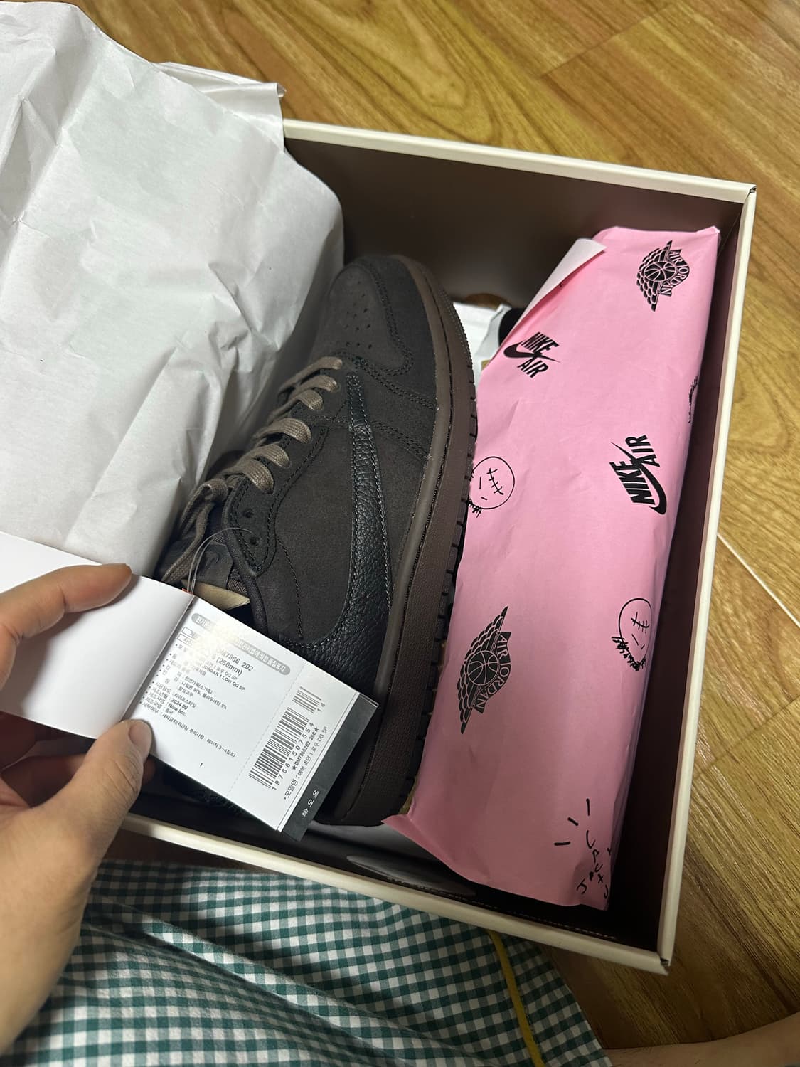 260 나이키 스캇 조던1 다크모카 상품이미지2