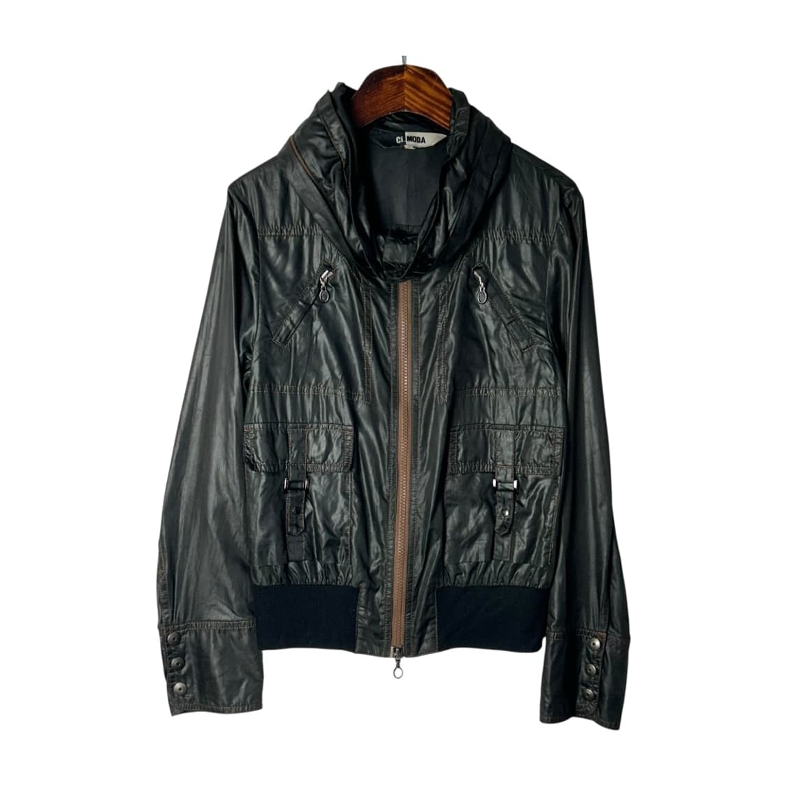 [JPN] 빈티지 멀티포켓 하이넥 집업 자켓 상품이미지1