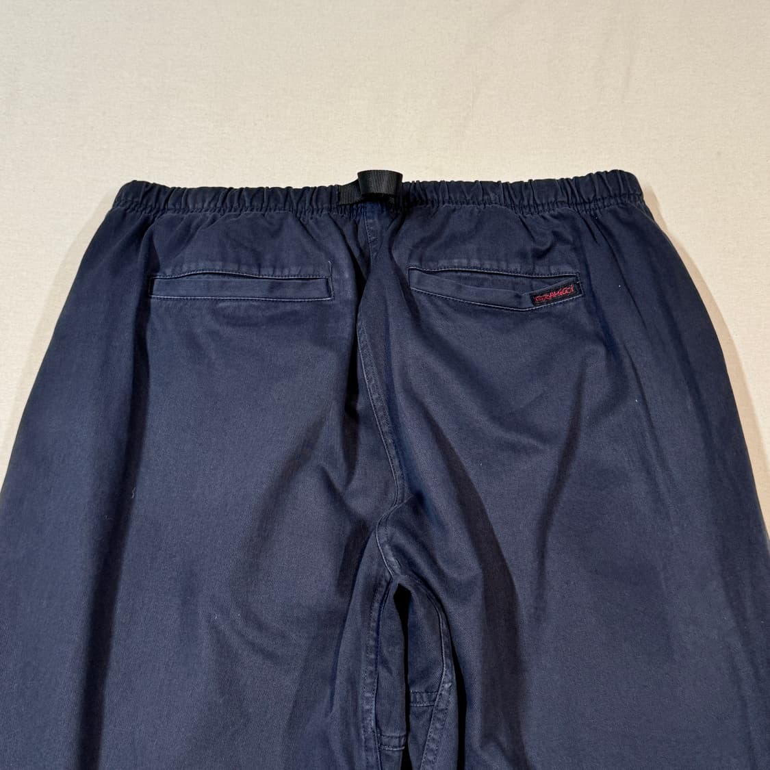 XXL) 그라미치 네이비 루즈테이퍼드 팬츠 면바지 상품이미지6