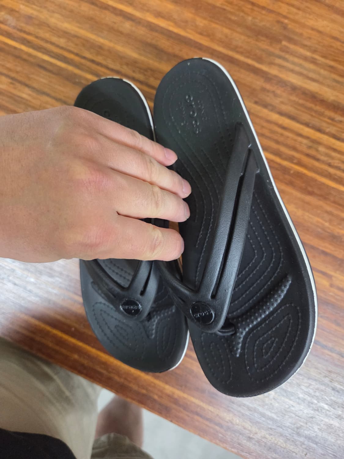 크록스 쪼리 슬리퍼 w5 220 상품이미지7