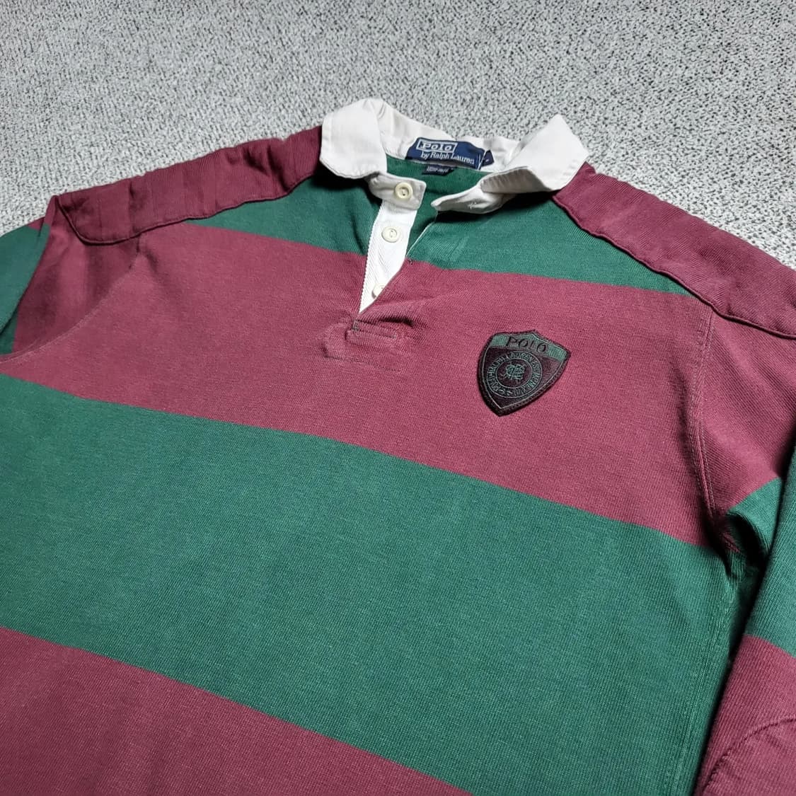 90s 폴로 랄프로렌 럭비티 L 상품이미지2