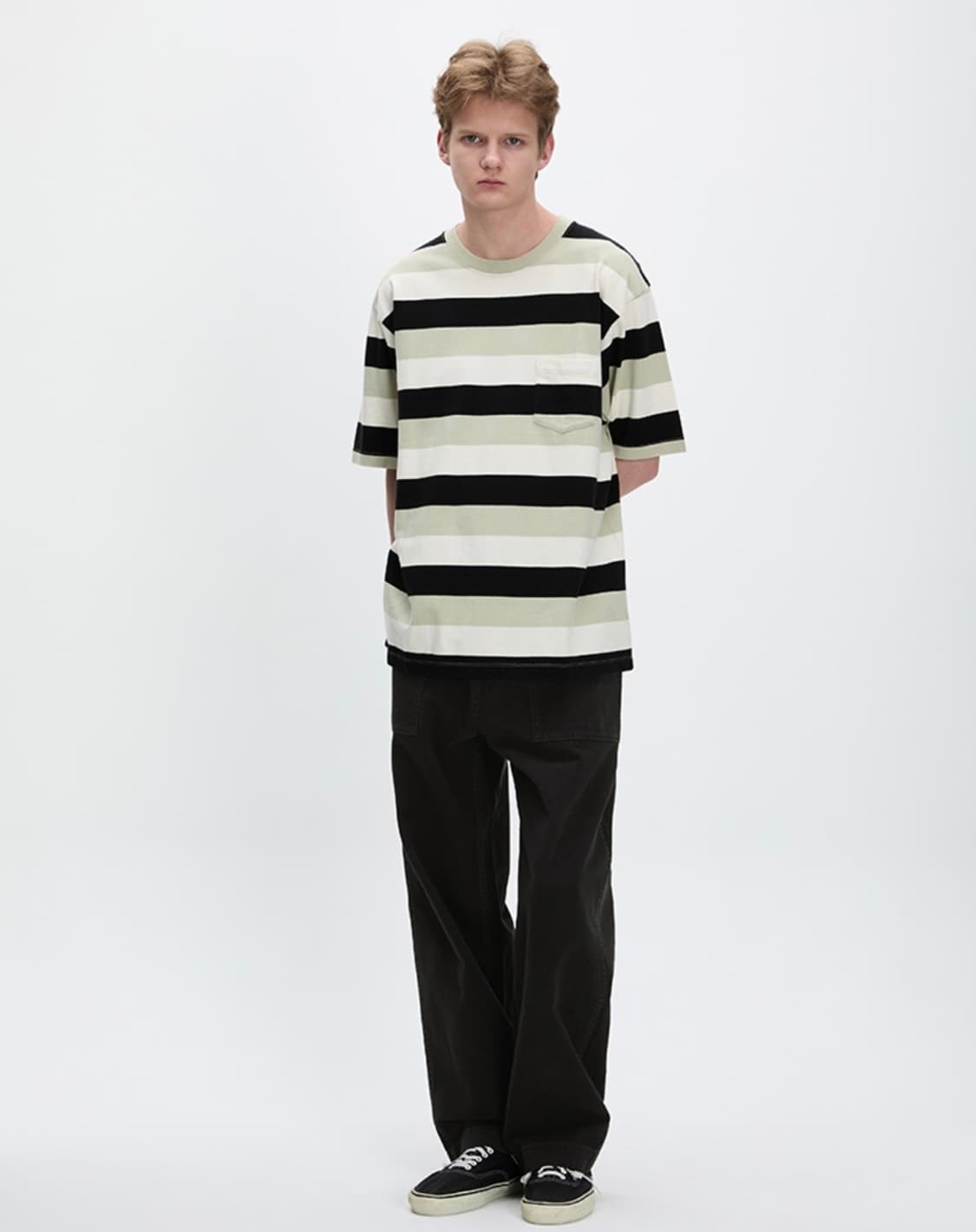 [카키스] KHAKIS HBT BAKER PANT(Black)(m) 상품이미지1