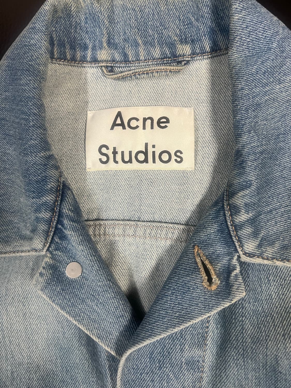 정품 아크네 데님자켓 50 상품이미지2
