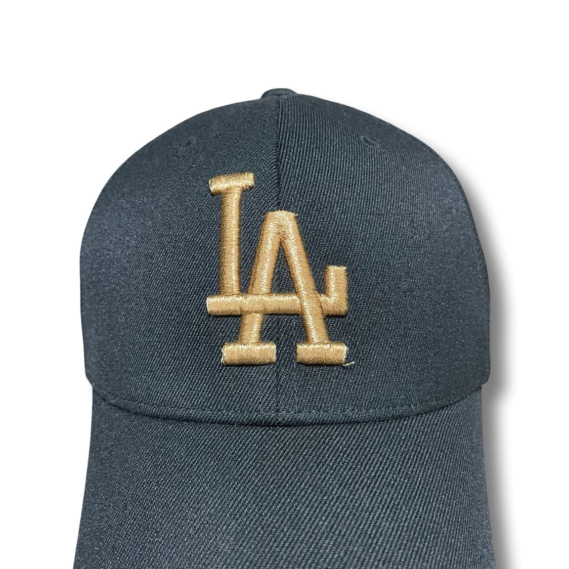 MLB LA 다저스 블랙 볼캡 금장 로고 상품이미지2