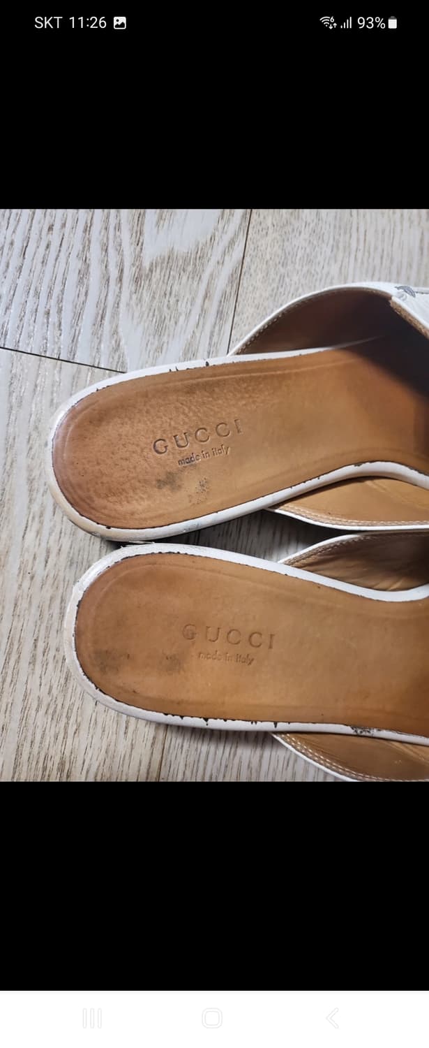 구찌 뮬 슬리퍼 37.5 상품이미지3