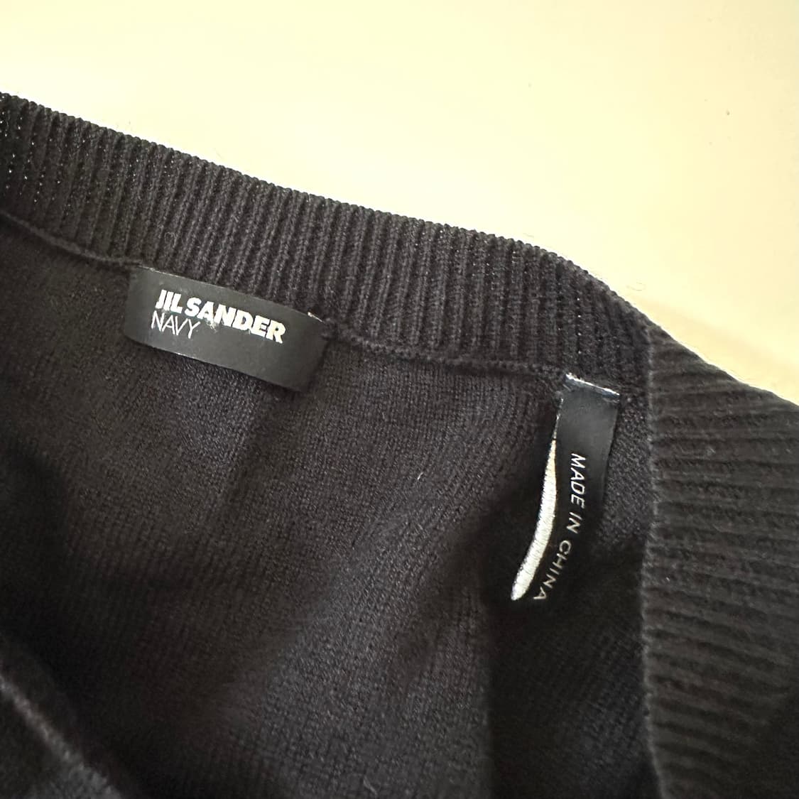 질샌더 jil sander navy 크롭 가디건 상품이미지6