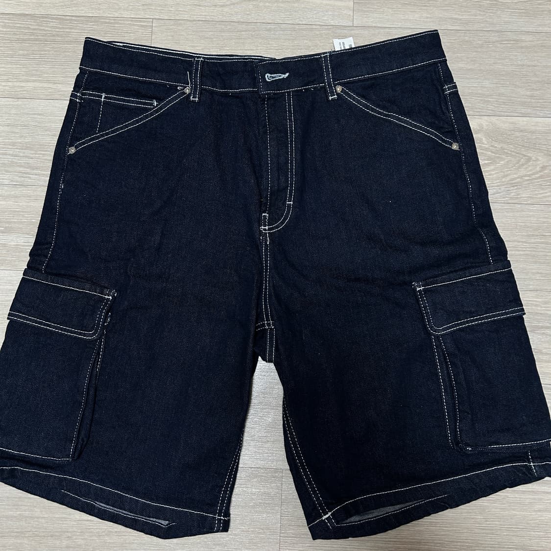 자라 데님 카고 숏팬츠 상품이미지2